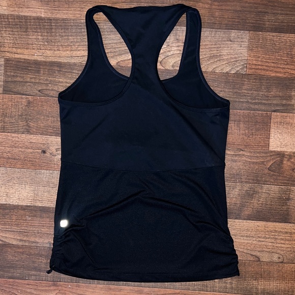 Fabletics Black Racerback Tank Top - Picture 2 of 2